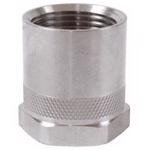 Stainless steel Rigid Female GHT x Female NPT Adapter